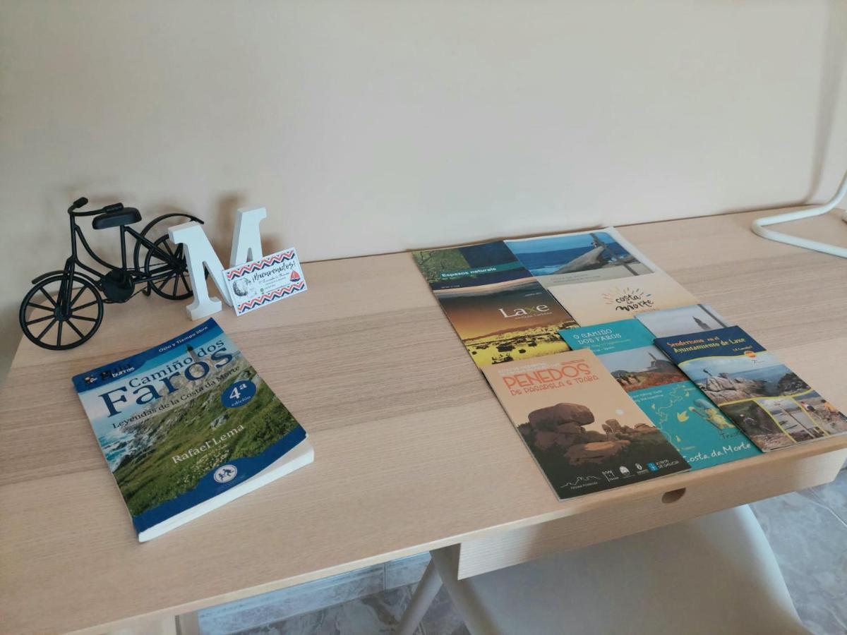 O Recuncho De Macias Apartman Laxe Kültér fotó